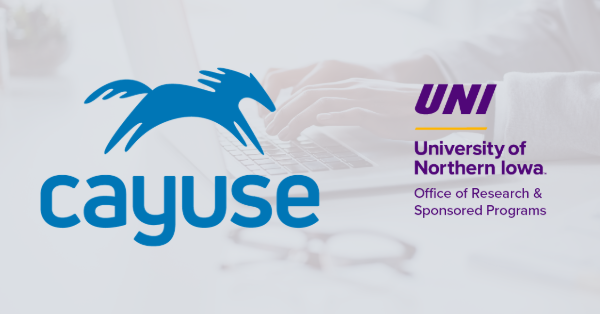 Cayuse and UNI logos